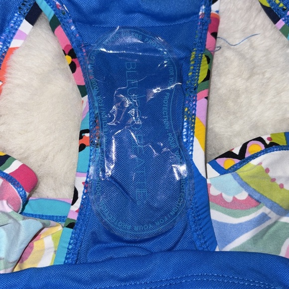 NWT Bleu Rod Beattie skirted floral paisley swimsuit bottom skort size 14 - Picture 10 of 10